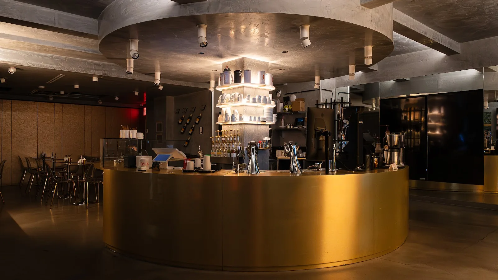 Cinico Coffee Company in New York City, specialty coffee cafe