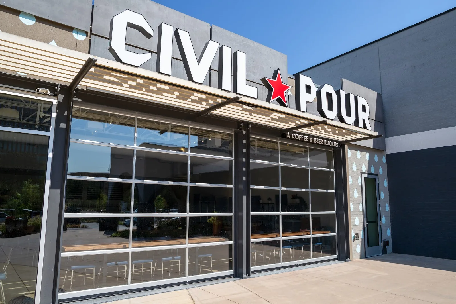 Civil Pour in Dallas, specialty coffee cafe