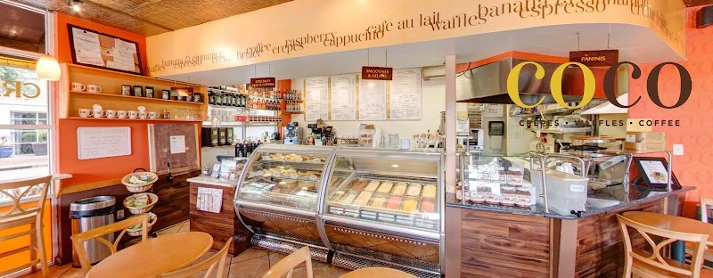 Coco Crepes & Coffee in Houston, specialty coffee cafe