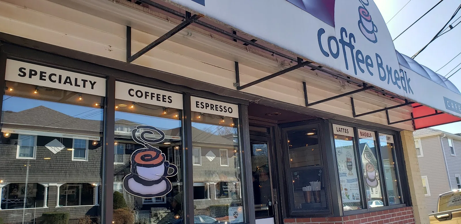 Coffee Break in Boston, specialty coffee cafe