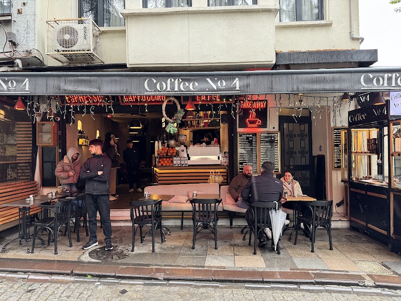 Coffee No.4 in Istanbul — specialty coffee cafe