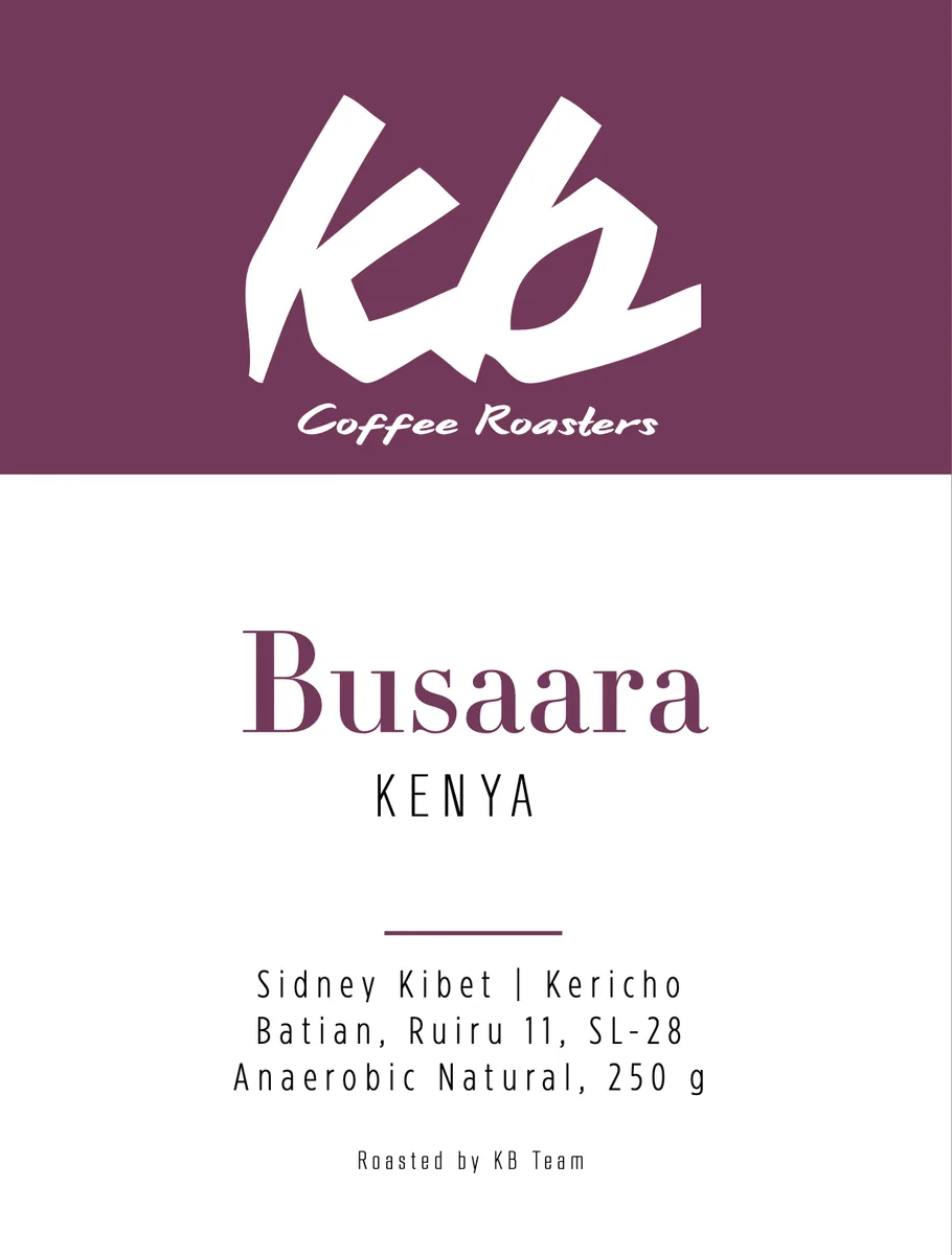 kenya - busaara anaerobic - kenya coffee by kb coffee roasters