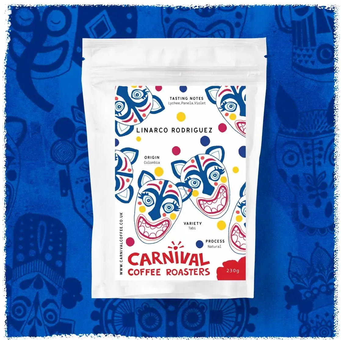 filter - linarco rodriguez, colombia - lychee, panela, violets coffee by carnival coffee roasters