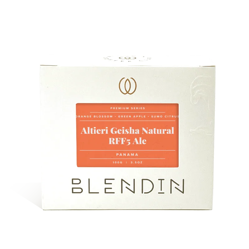 altieri geisha natural rff5 ale coffee by blendin coffee club