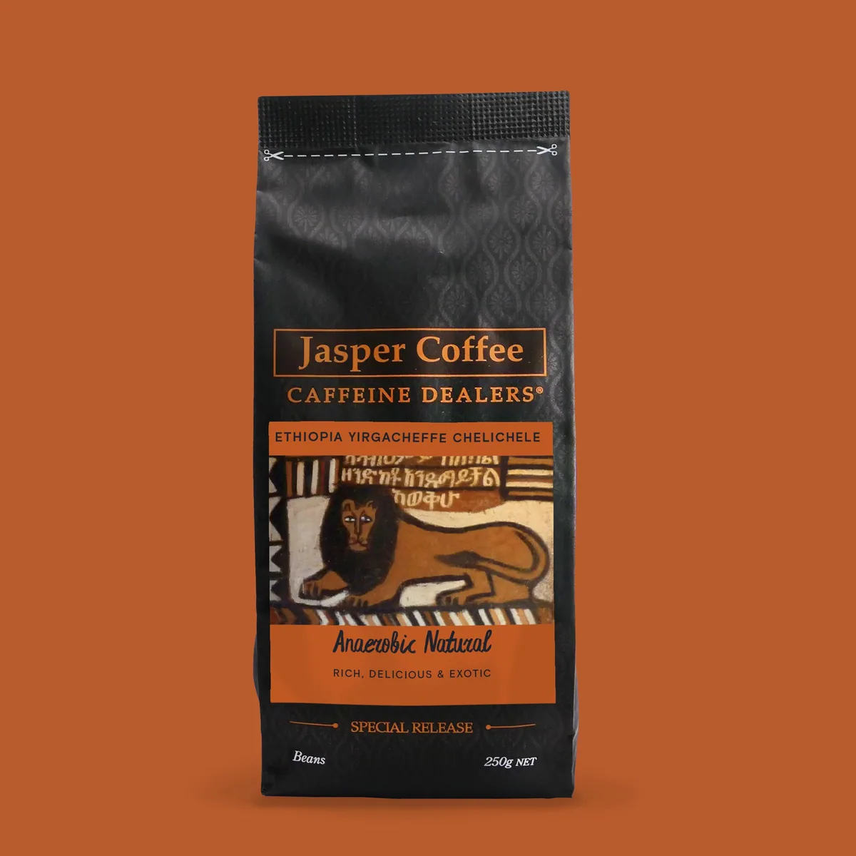 ethiopia yirgacheffe chelichele natural anaerobic coffee by jasper coffee