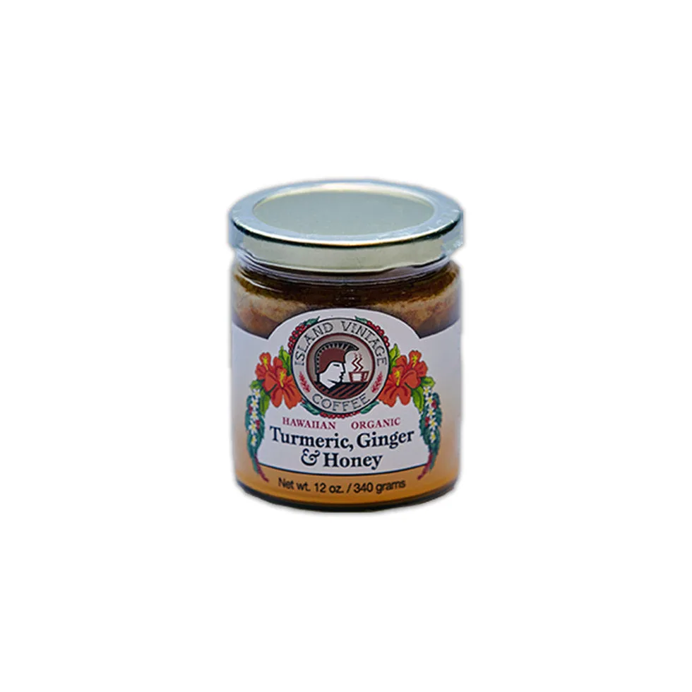 turmeric, ginger, & honey coffee by island vintage coffee