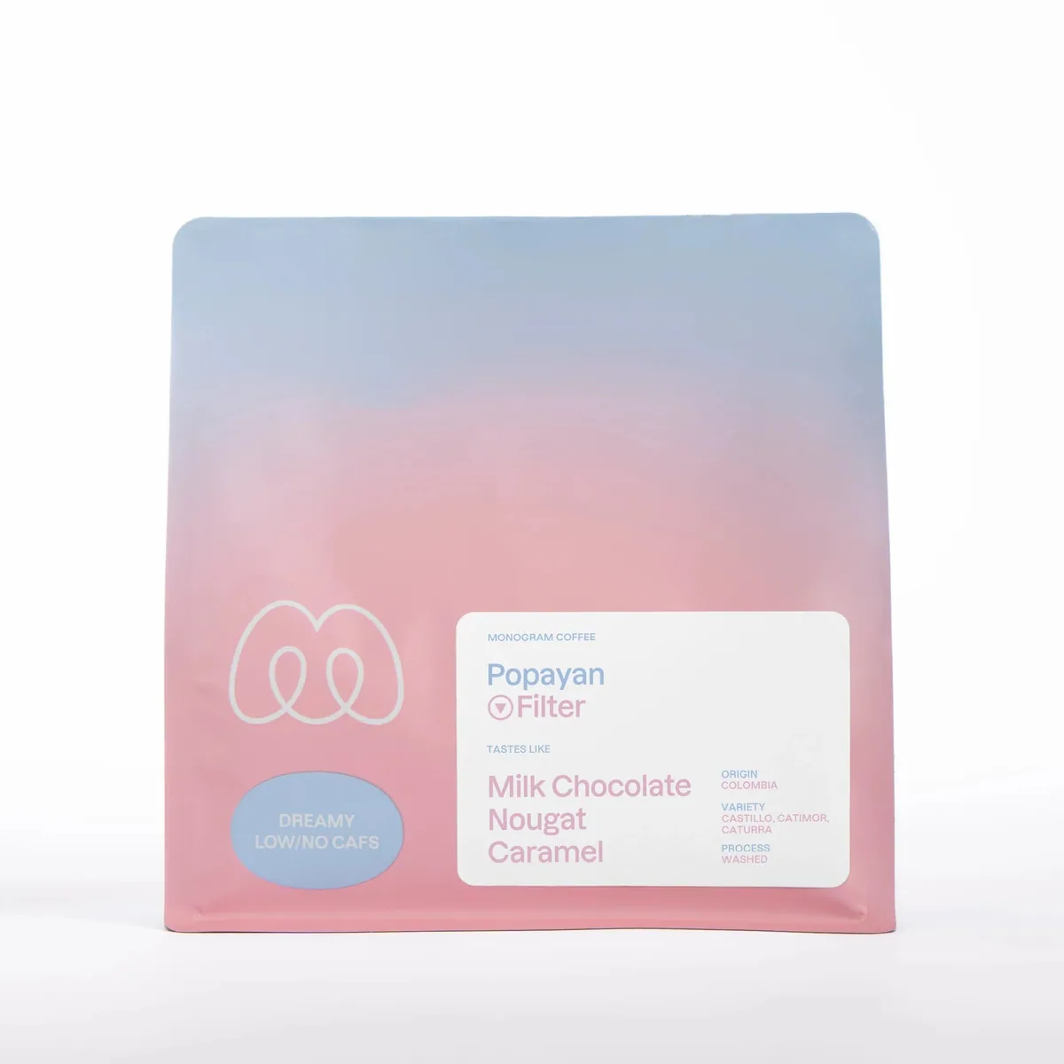 popayan decaf coffee by monogram coffee