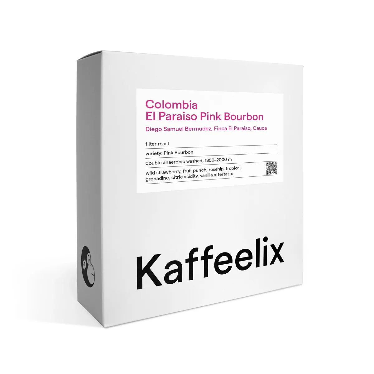 kolumbien el paraiso pink bourbon - double anaerobic washed - colombia coffee by kaffeelix
