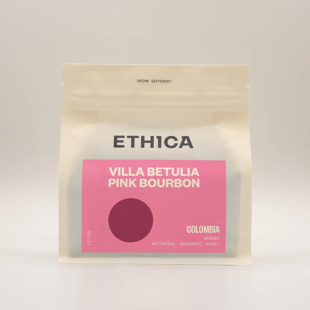 colombia villa betulia pink bourbon washed coffee by ethica coffee roasters