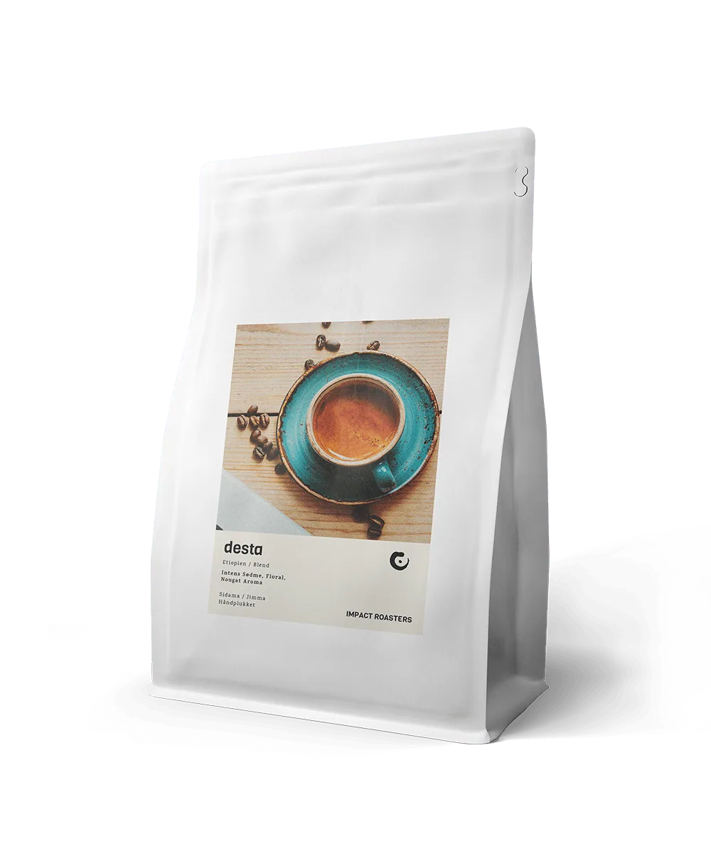 coffee beans - desta – blend (jimma and sidama) coffee by impact roasters