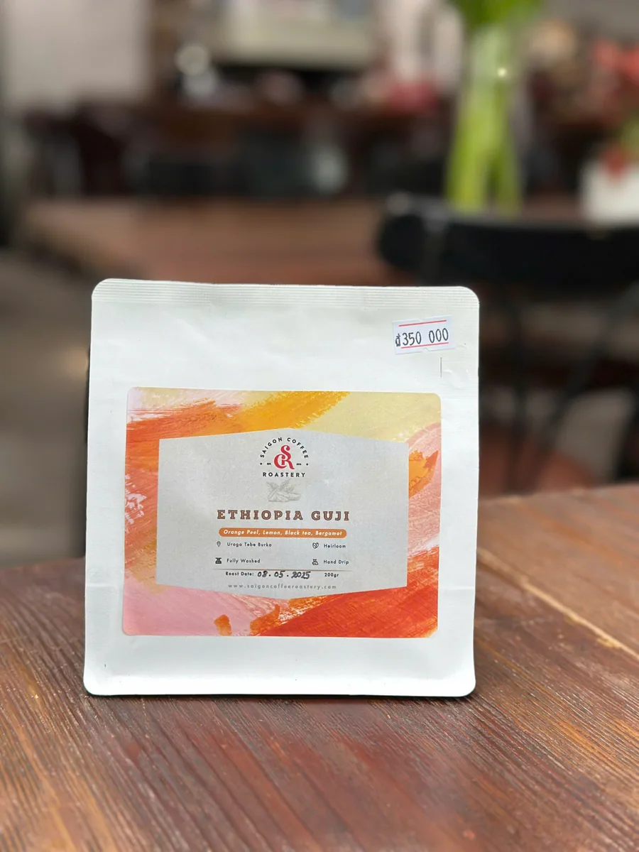 ethiopia yirgacheffe washed coffee by saigon coffee roastery