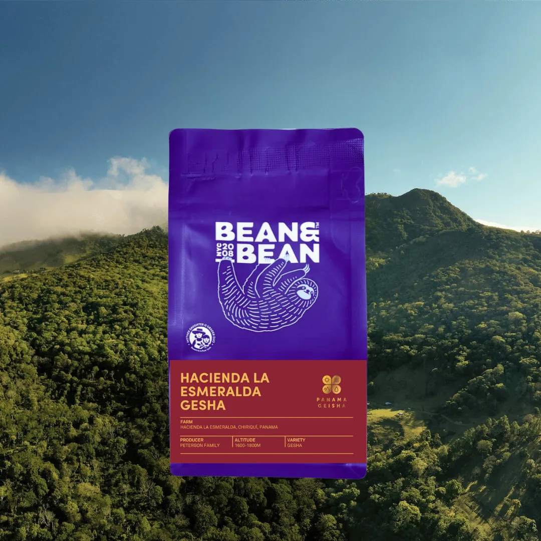 panama hacienda la esmeralda gesha natural tumaco 5nc [score: 92.75] coffee by bean & bean queens — roastery & cafe