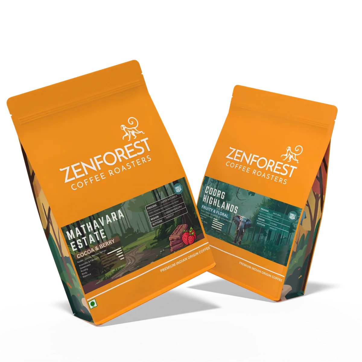mathavara estate x coorg highlands coffee by zenforest coffee roasters, sahakarnagar