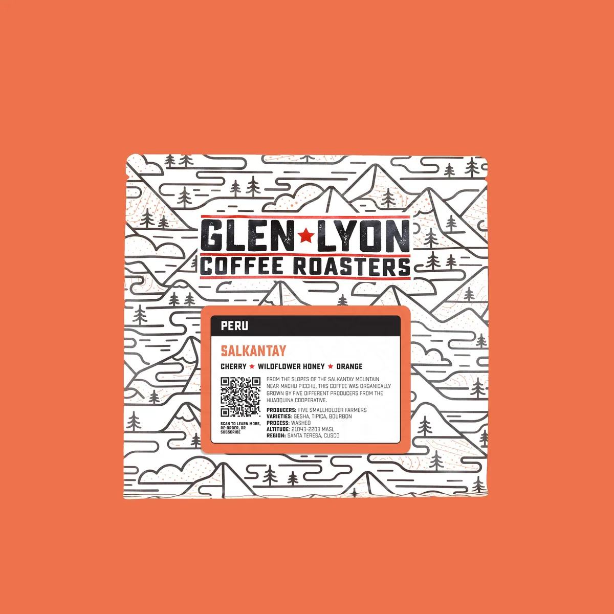 peru organic salkantay coffee by glen lyon coffee roasters