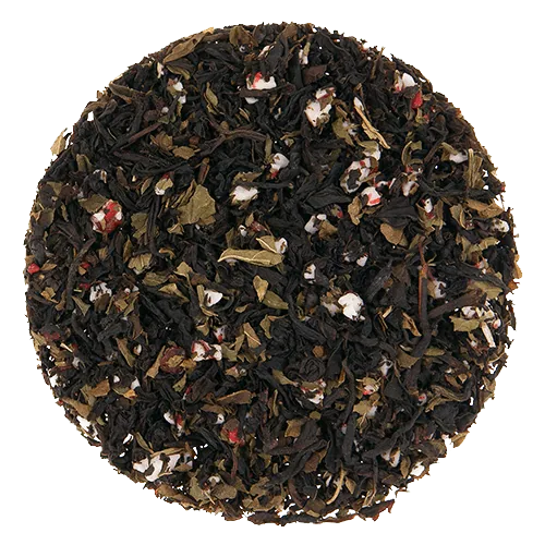 velvet mint black - handcrafted luxury loose-leaf tea coffee by out of the grey coffee/javajourneys.coffee