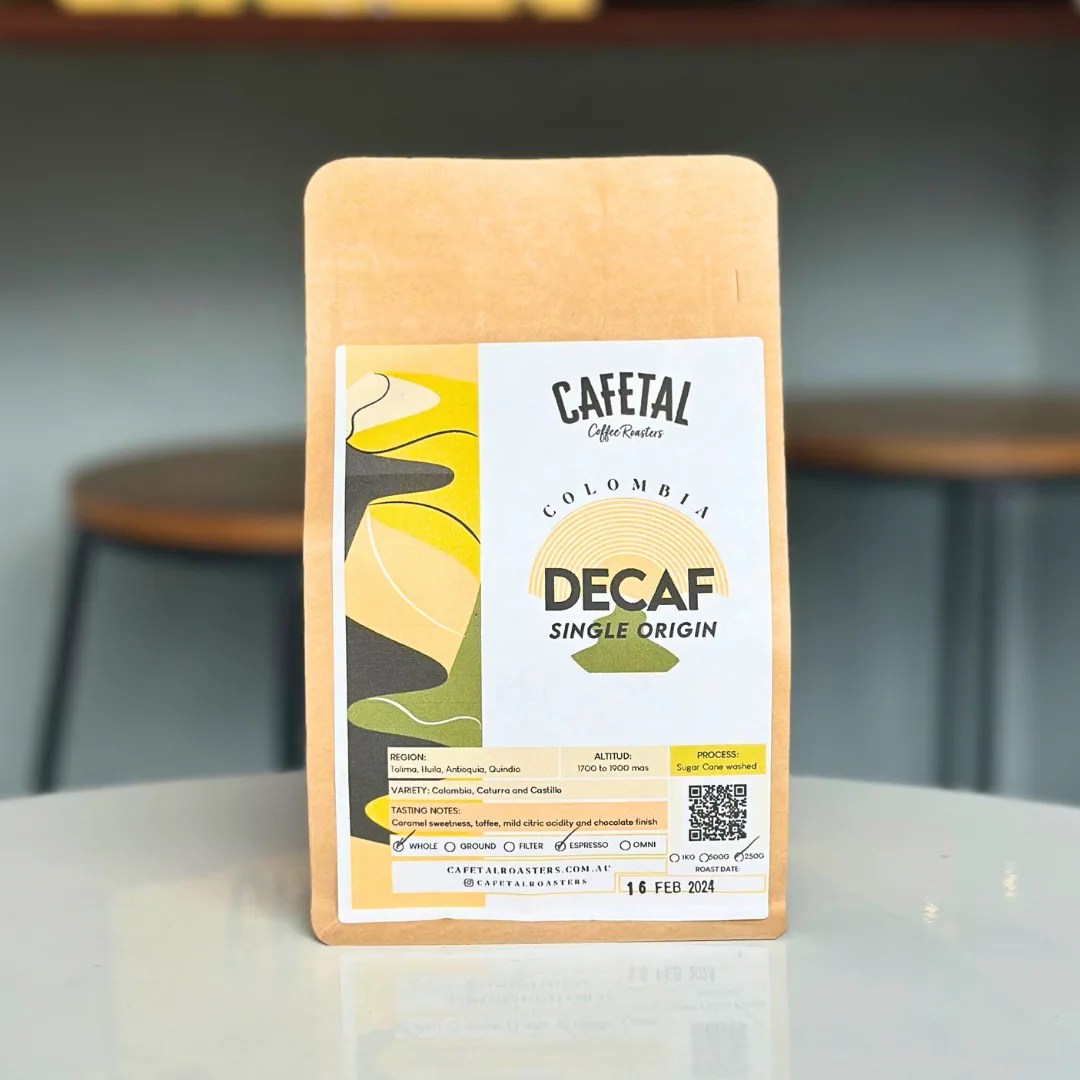 decaf - sugarcane process coffee by cafetal coffee roasters