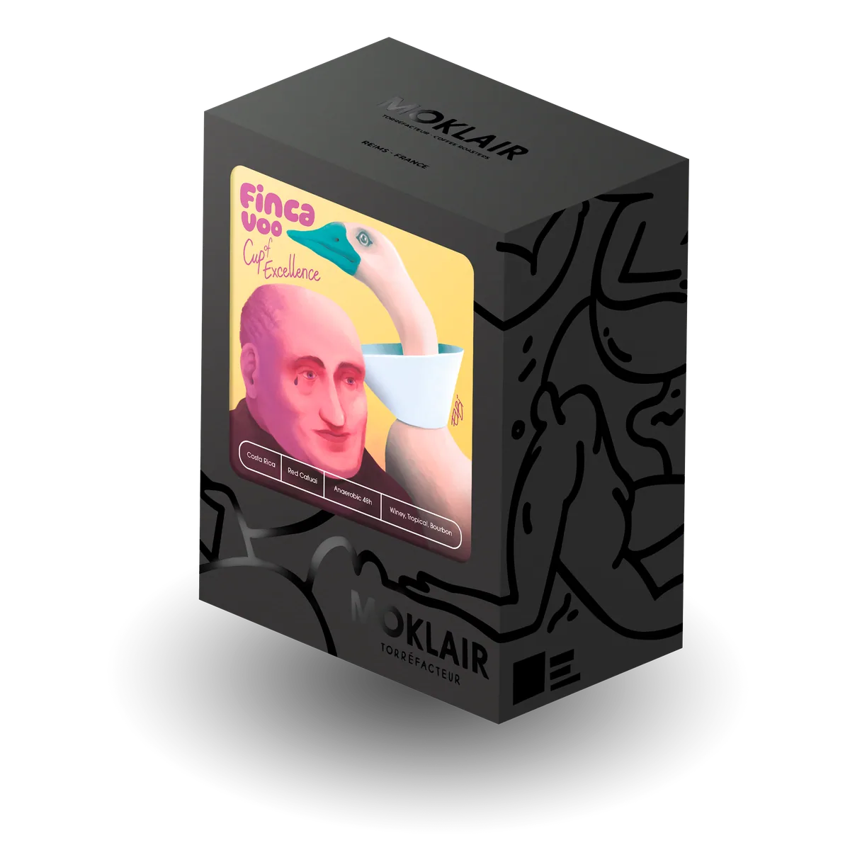 finca voo [cup of excellence] - ethiopia + costa rica coffee by moklair