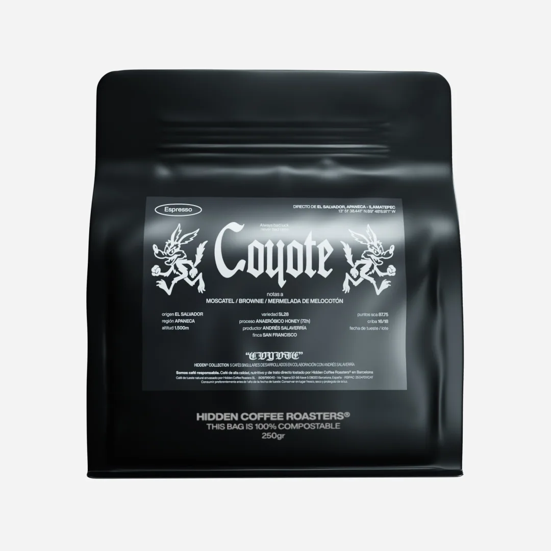 coyote – hidden collection 5 of 5 coffee by hidden coffee roasters - el born