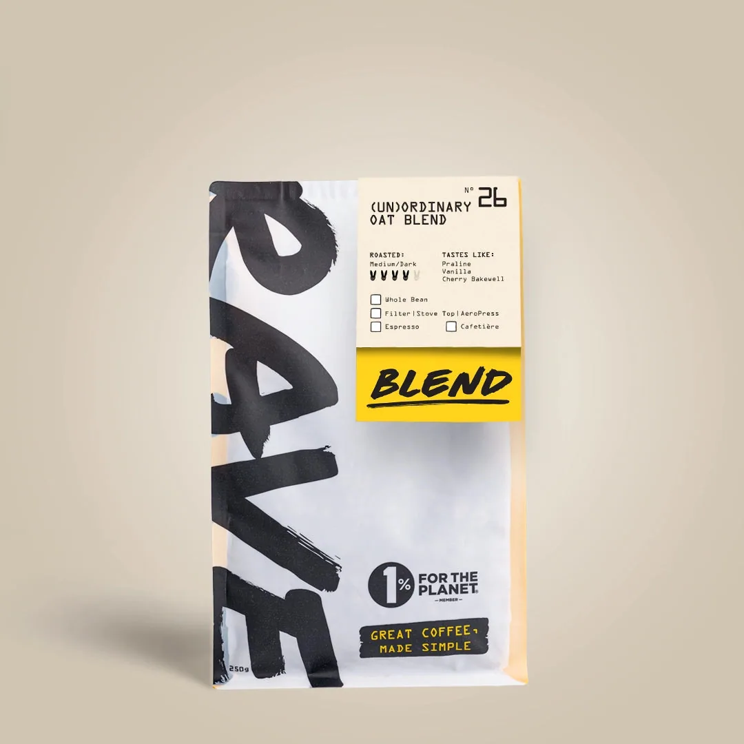 (un)ordinary oat blend nº 26 coffee by rave coffee love lane