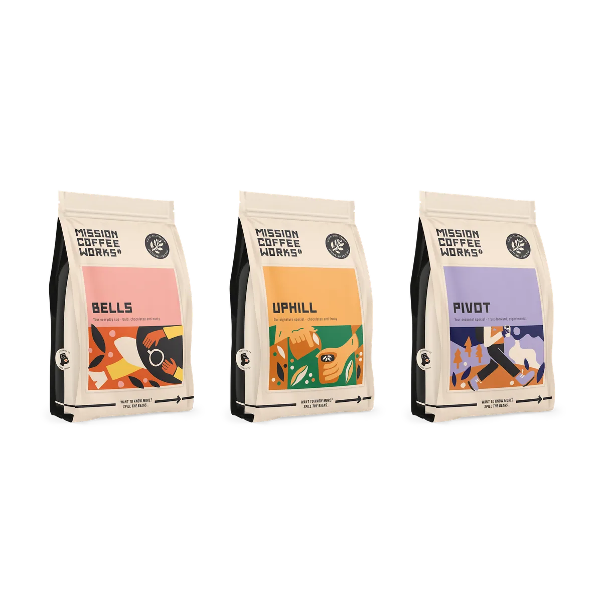 roaster's espresso selection coffee by mission coffee works