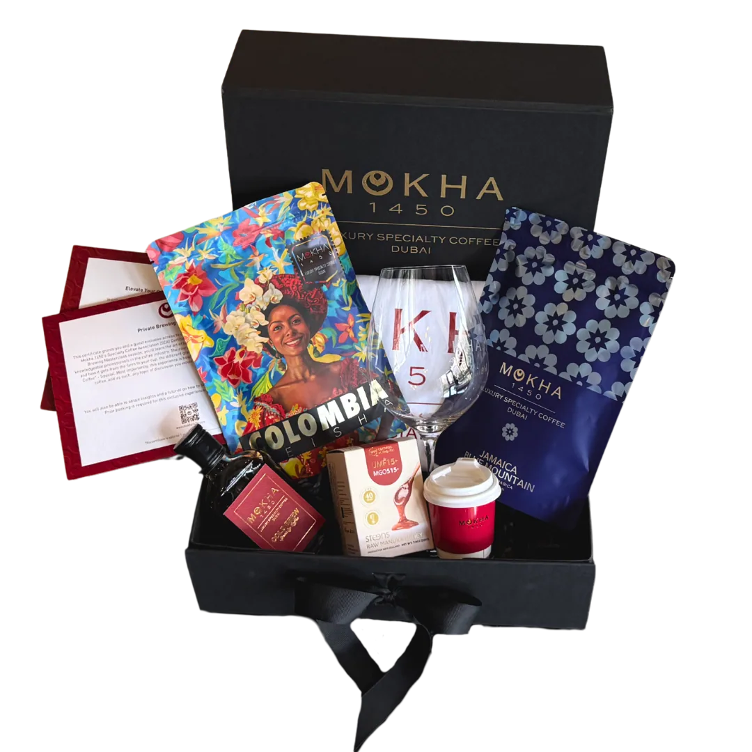 mokha 1450 luxury gift box — colombia coffee by mokha 1450