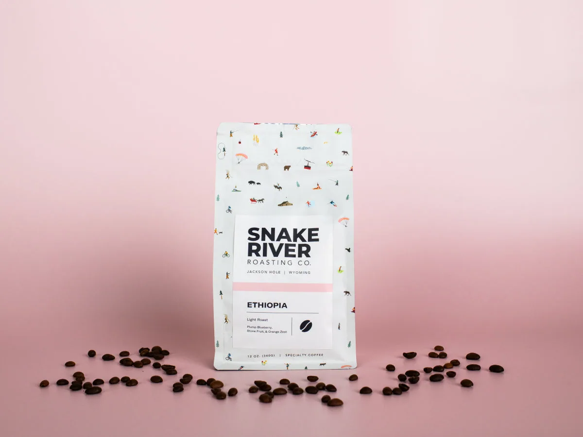 ethiopia coffee by snake river roasting company