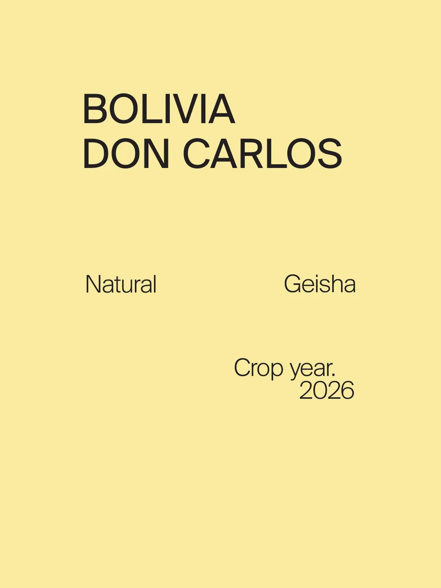 bolivia don carlos geisha natural - bolivia coffee by one half