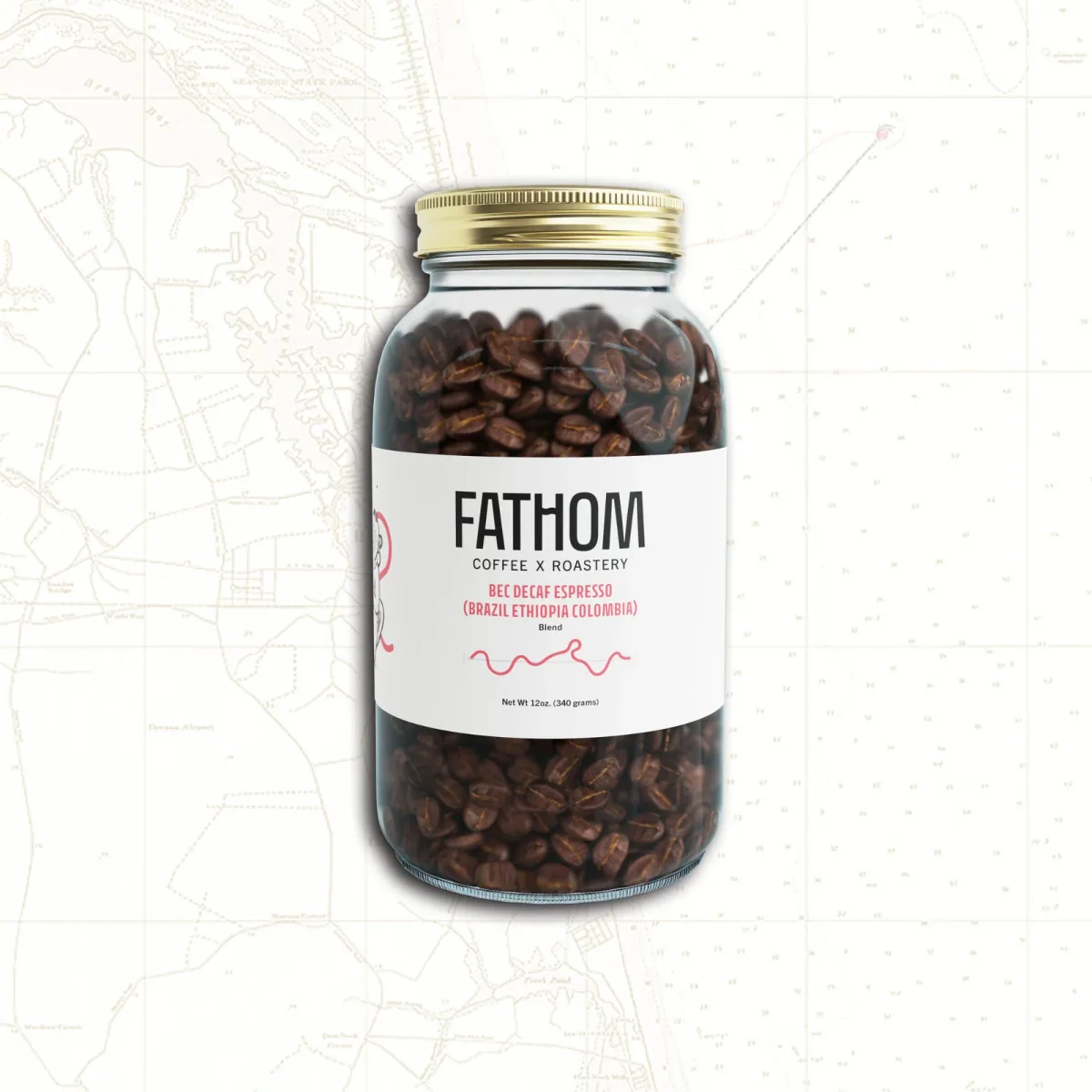 fathom bec decaf espresso coffee by fathom coffee