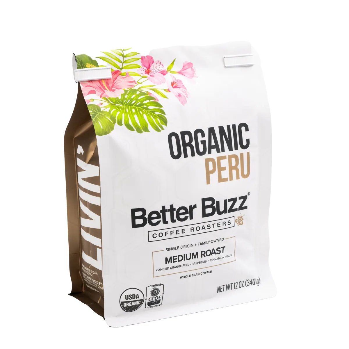 organic peru coffee by better buzz coffee mission beach