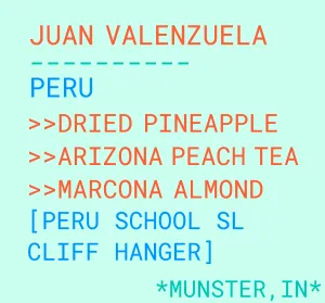 juan valenzuela - peru coffee by botz coffee