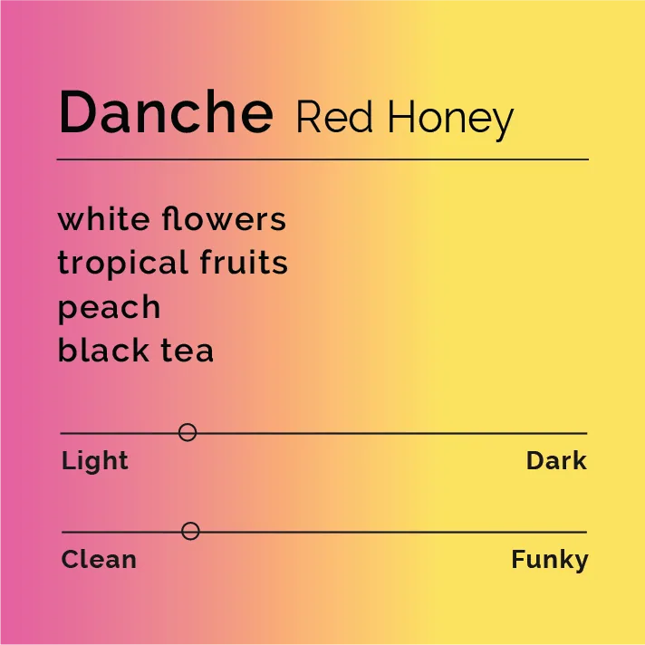 danche - red honey coffee by black & white coffee roasters