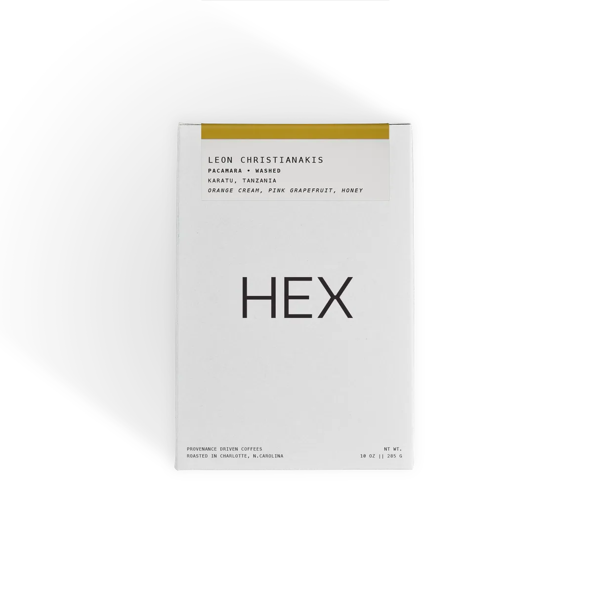 leon christianakis pacamara • washed - tanzania coffee by hex coffee roasters