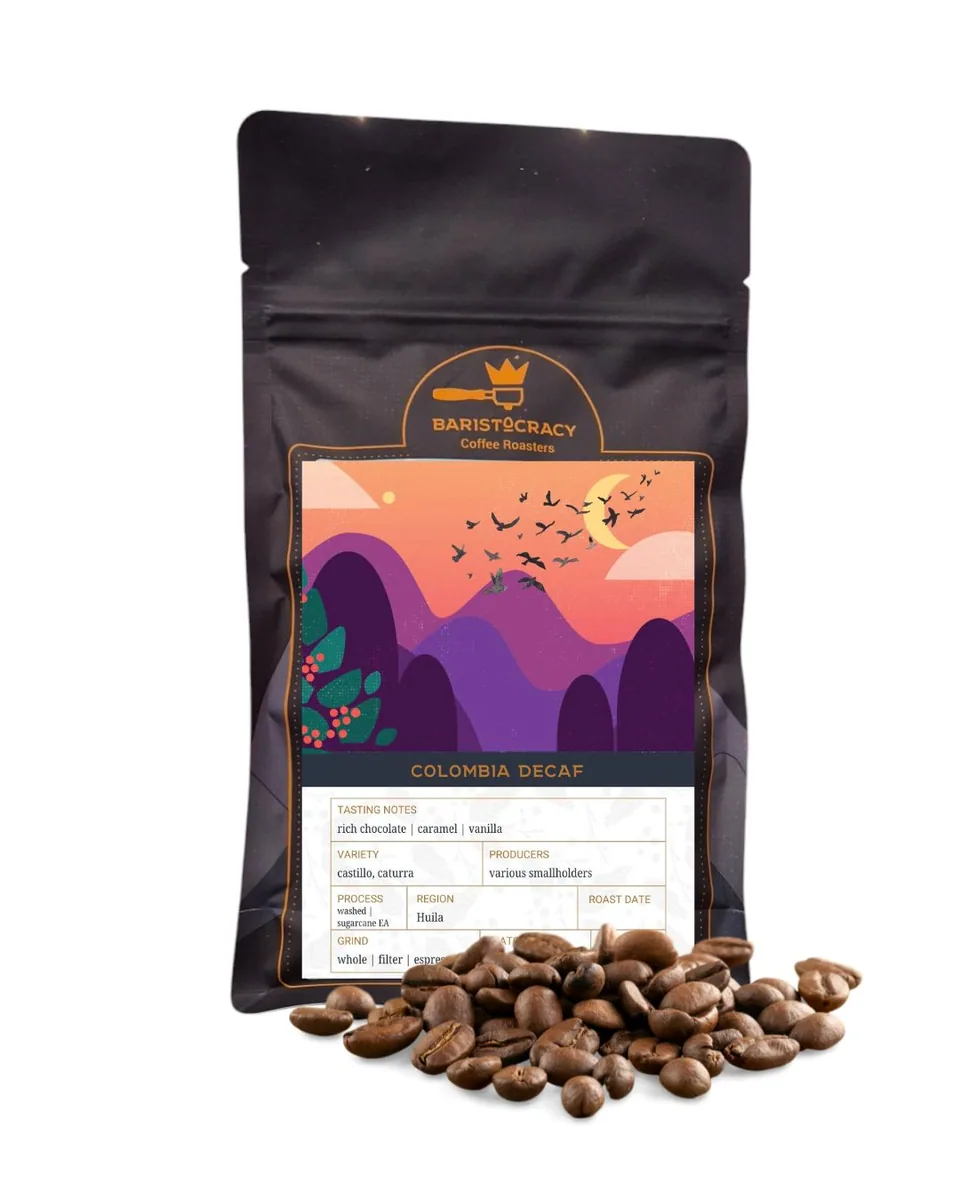 decaf – colombia coffee by baristocracy coffee