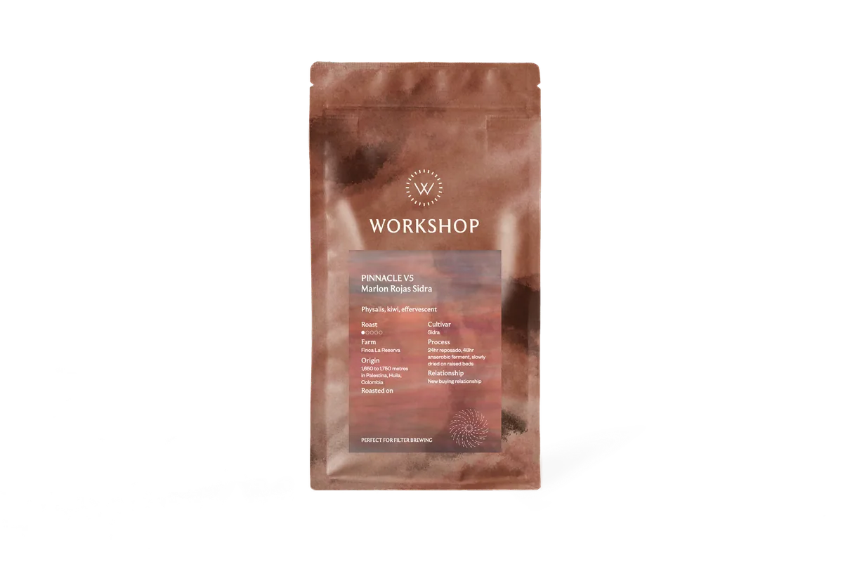 marlon rojas sidra | pinnacle no.5 coffee by workshop coffee (roastery)