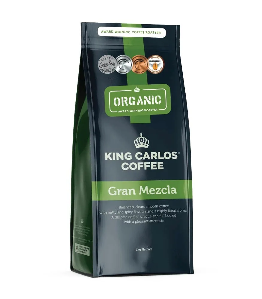 gran mezcla, specialty coffee blend coffee by king carlos coffee roasters