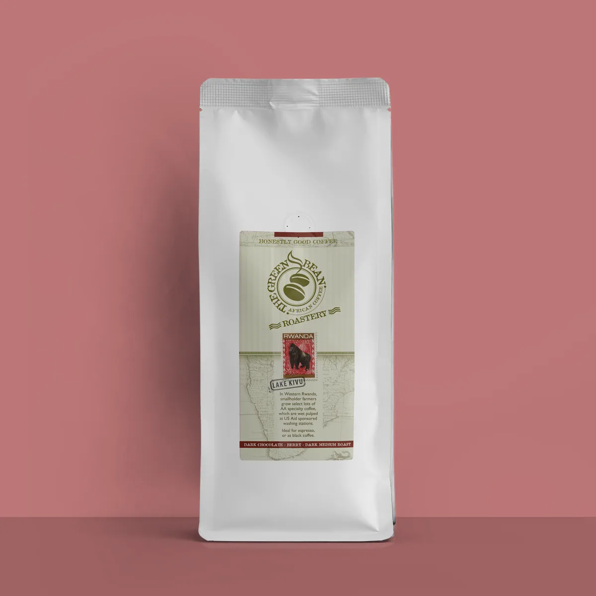 green bean - rwanda lake kivu coffee by green bean coffee roastery