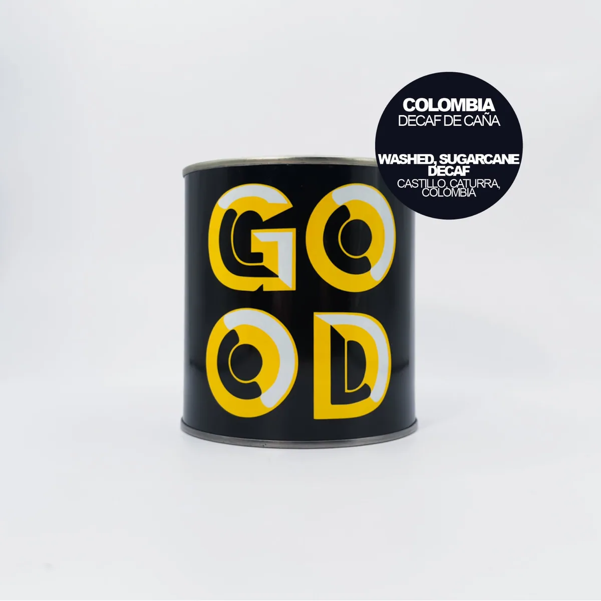 colombia, decaf de cana coffee by the good coffee cartel