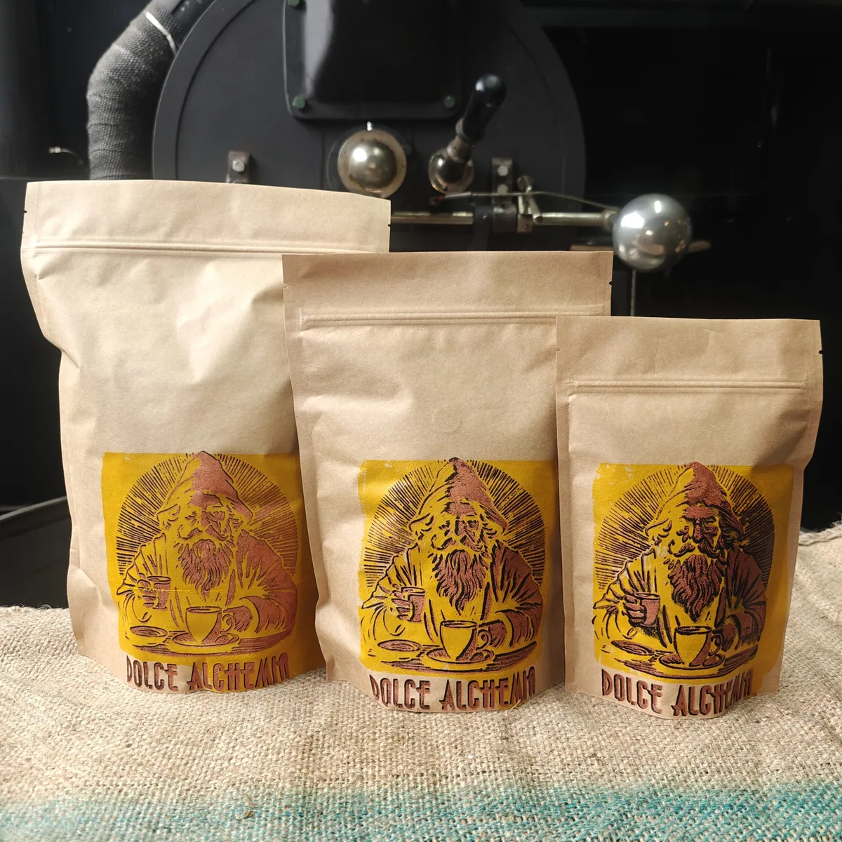 medium roast, brazil coffee by dolce alchemia coffee roasters