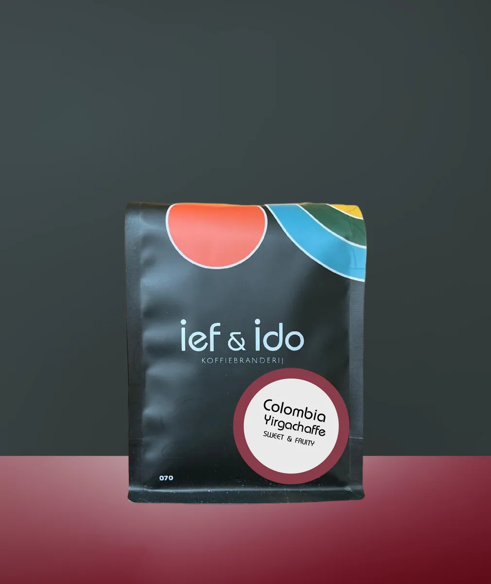 colombia yirgacheffe coffee by ief&ido coffee roasting shop/bar