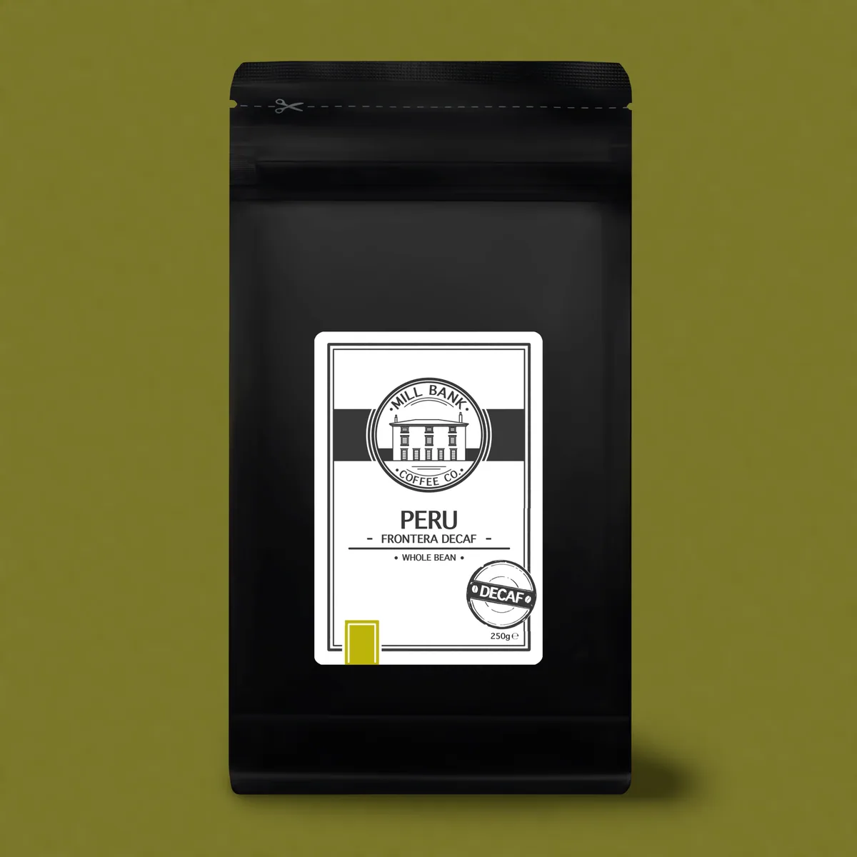 peru frontera decaf coffee by mill bank coffee co.