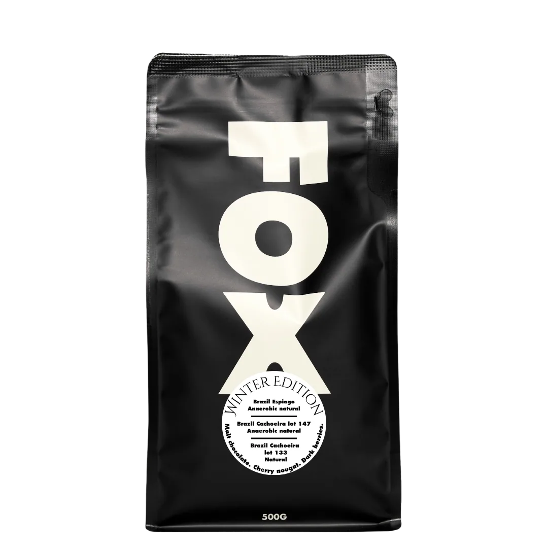 winter gather blend (espresso) coffee by fox coffee