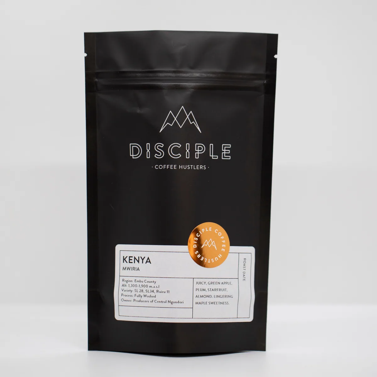 kenya - mwiria / washed coffee by disciple roasters