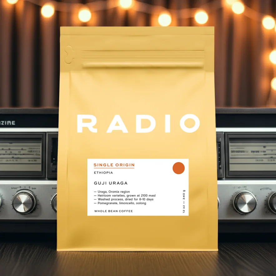 ethiopia: guji uraga - washed coffee by radio roasters coffee