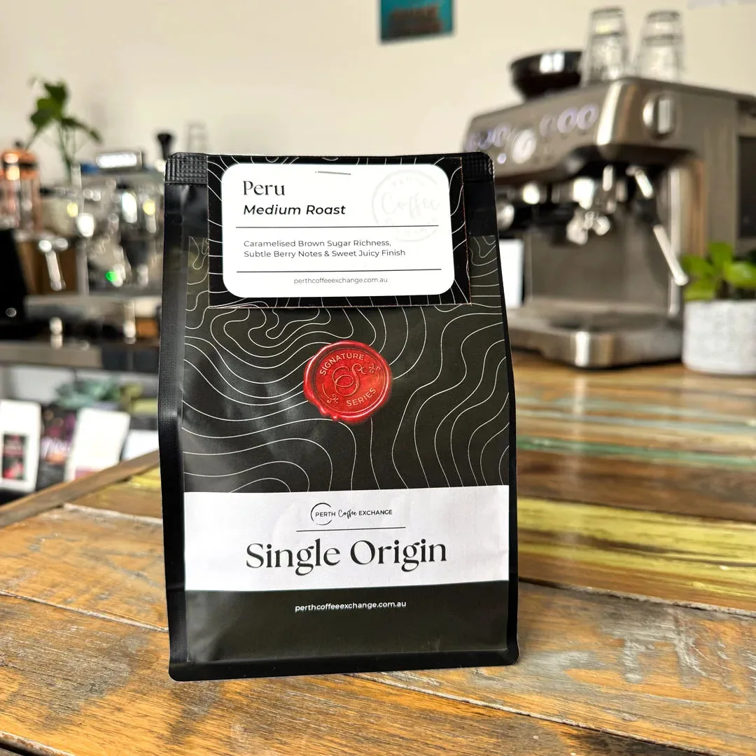 pcx signature series – peru single origin coffee by perth coffee exchange