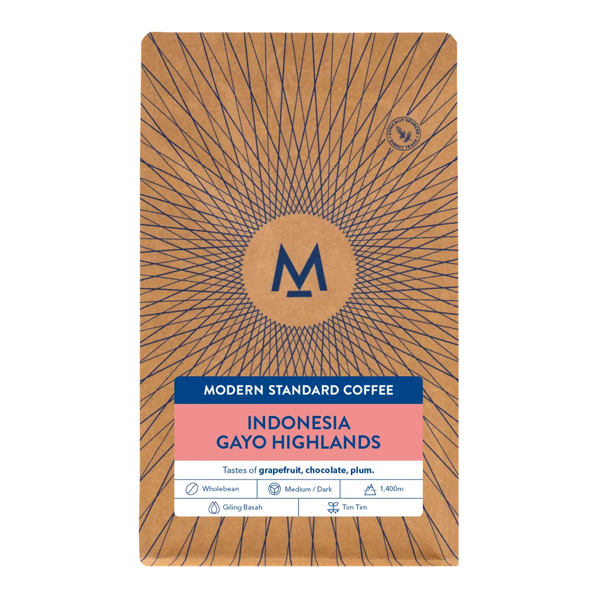 indonesia gayo highlands coffee by modern standard coffee - roastery