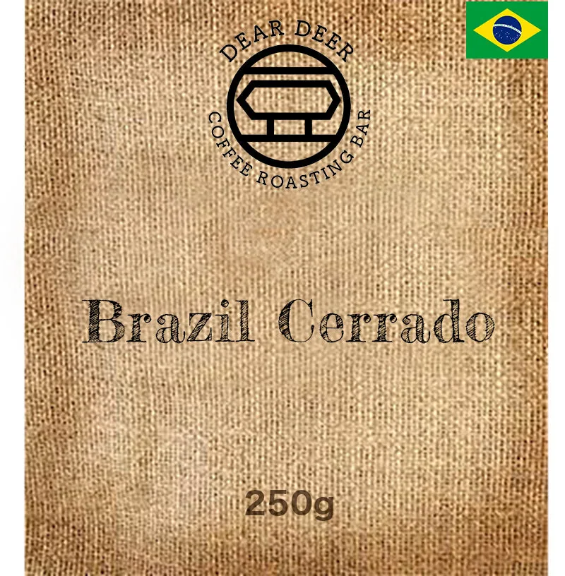 brazil cerrado natural - brazil coffee by dear deer coffee roasting bar newmarket