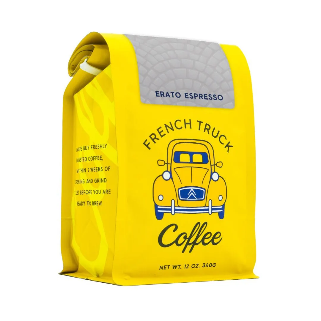erato espresso coffee by french truck coffee