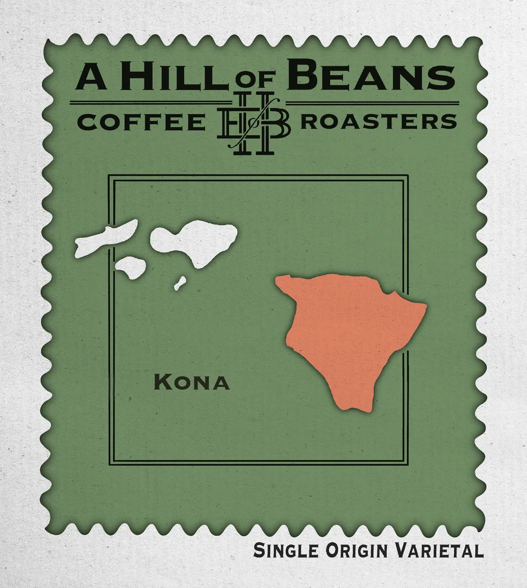 kona extra fancy coffee by a hill of beans coffee roasters