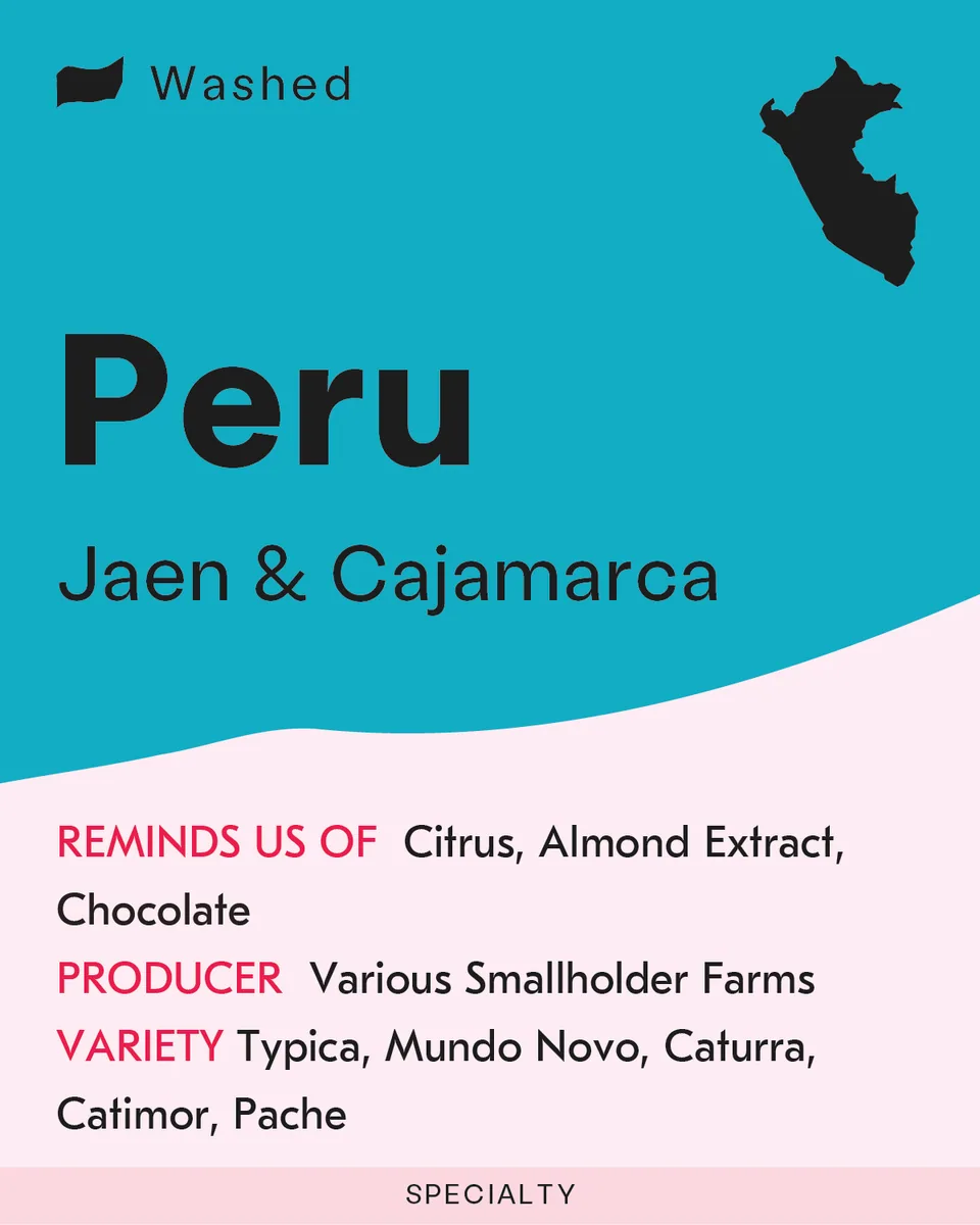 peru, jaen & cajamarca coffee by sk coffee: whittier