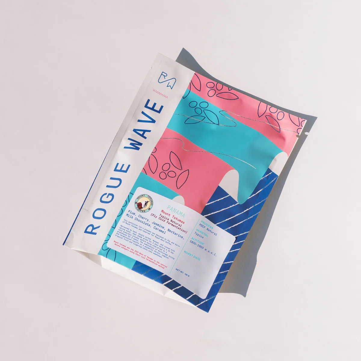 panama - mount totumas typica | ply cold fermentation natural 100g - archived coffee by rogue wave coffee